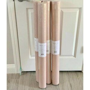 NEW Serena & Lily Grasscloth Wallcovering-Pink Sand